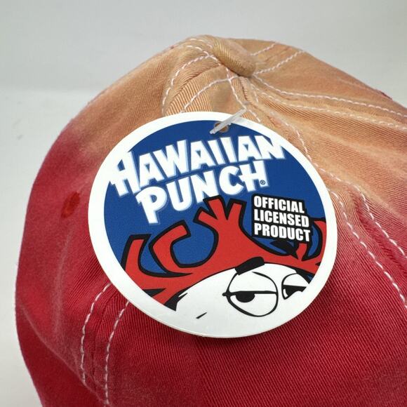 Vintage Hawaiian Punch Faded Look Fitted Hat Cap New With Tags - Picture 5 of 8